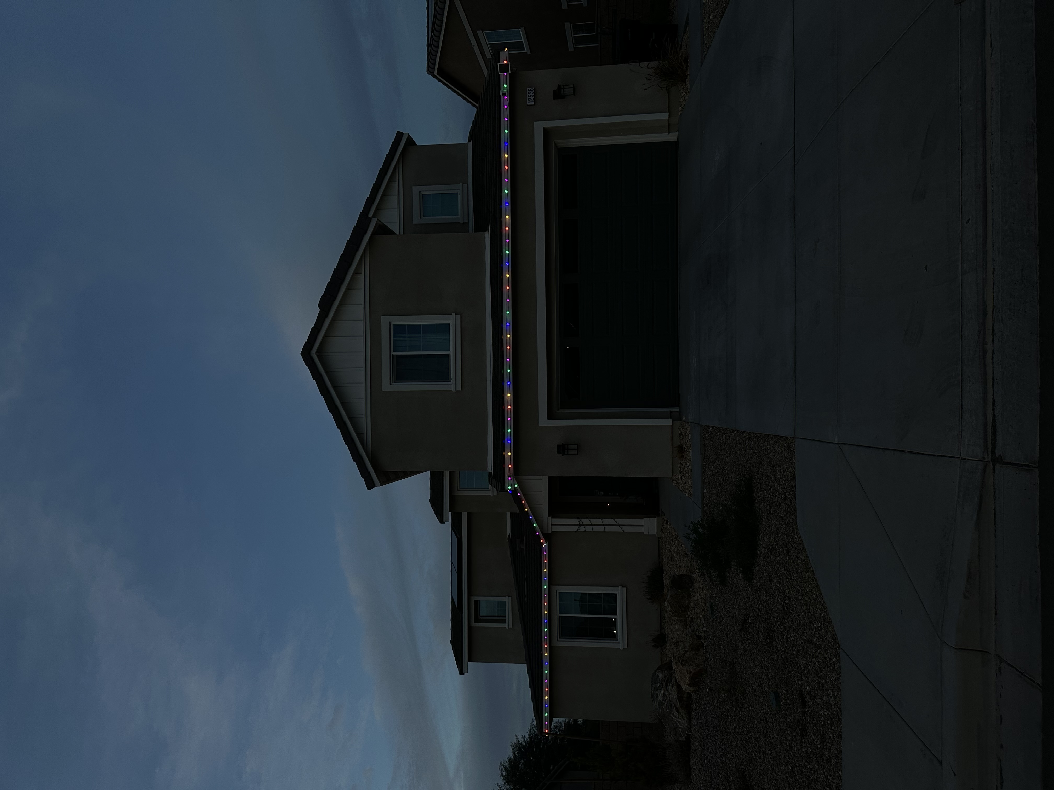 Neighborhood Holiday Lighting Installation Project in Victorville CA 92392