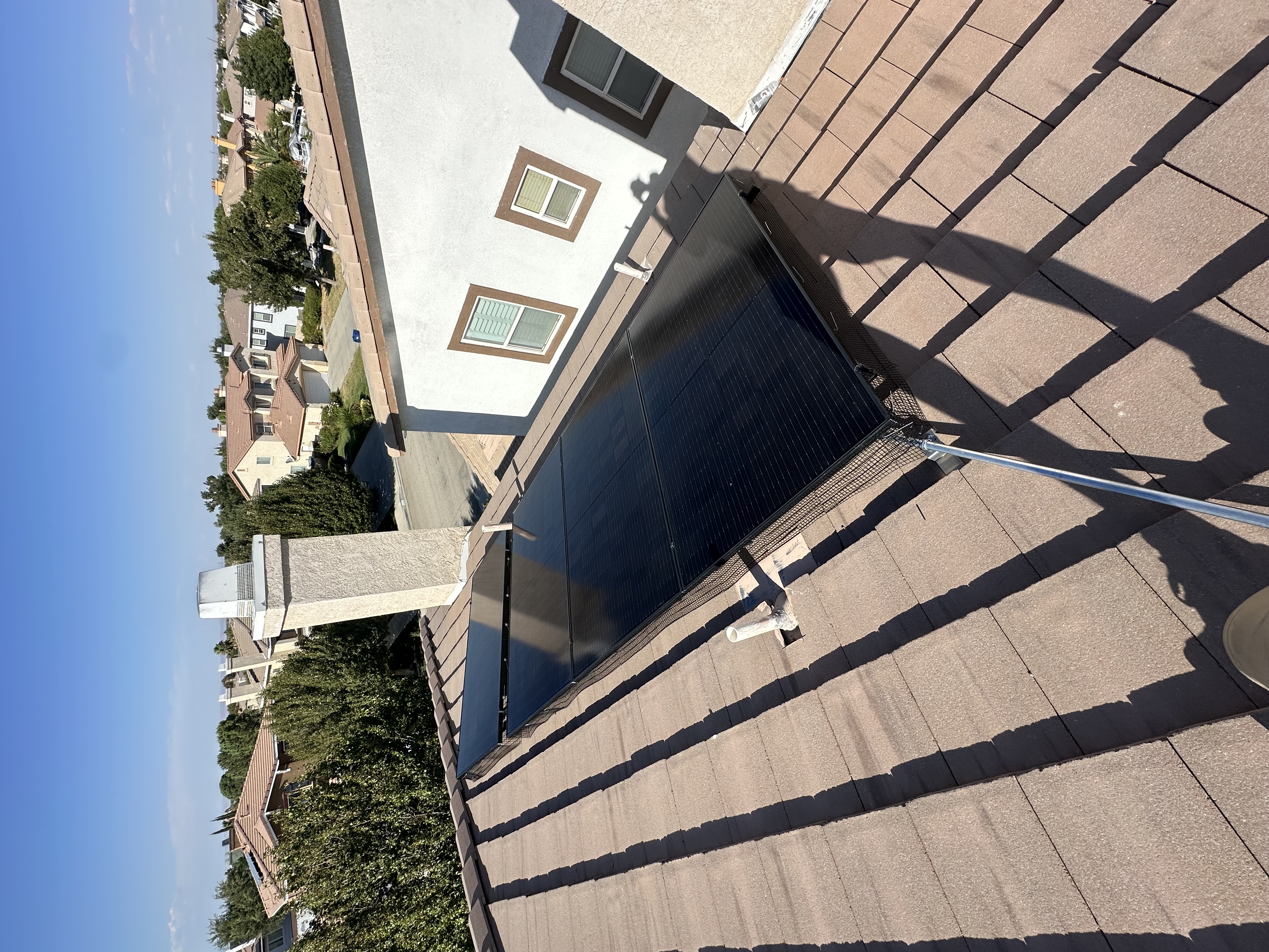 Solar Panel Cleaning And Pigeon Proofing Installation Project in Palmdale CA 93551