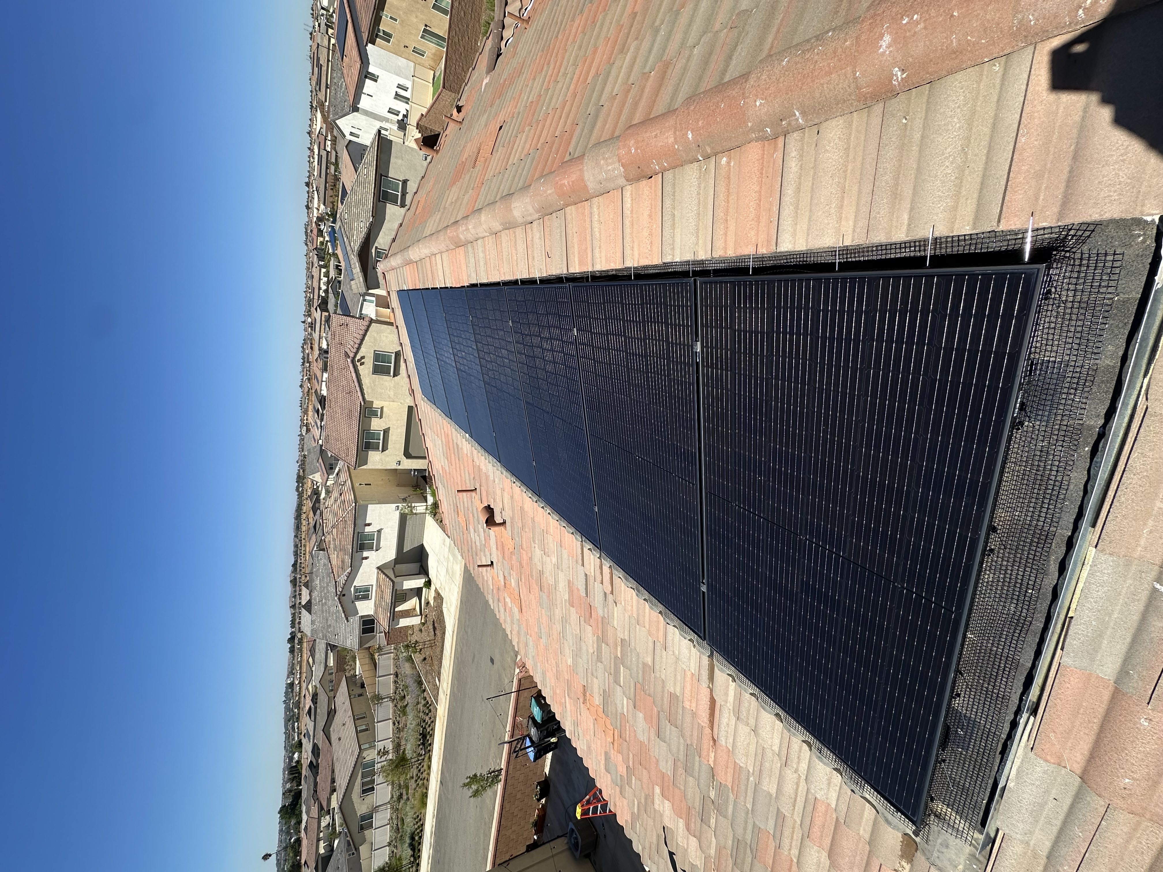 Pigeon Proofing And Solar Panel Cleaning Project in Banning CA 92220