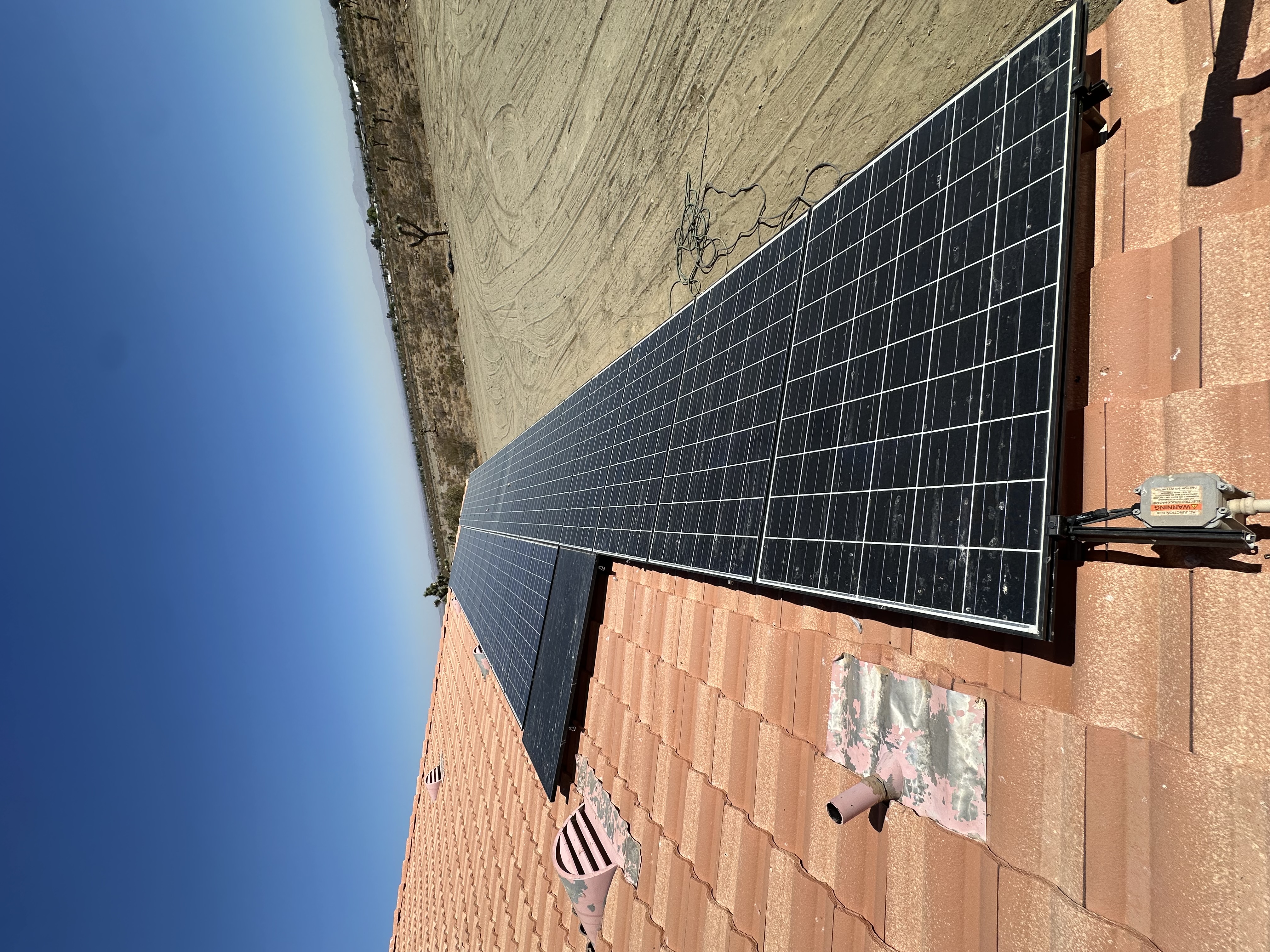 Pigeon Proofing Solar Panel Cleaning And Maintenance Project in Phelan CA 92371