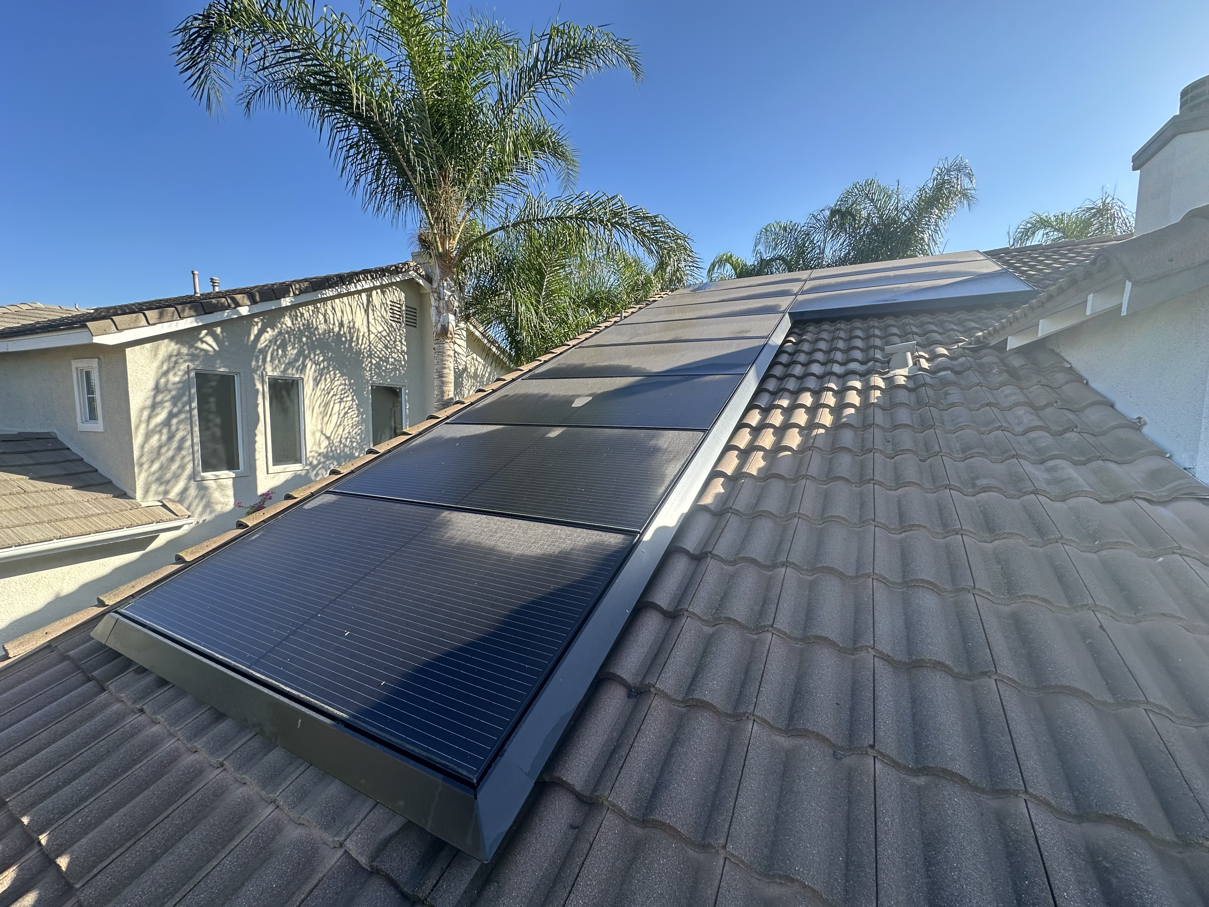 Solar Panel Cleaning Service Project in Chino Hills CA 91709