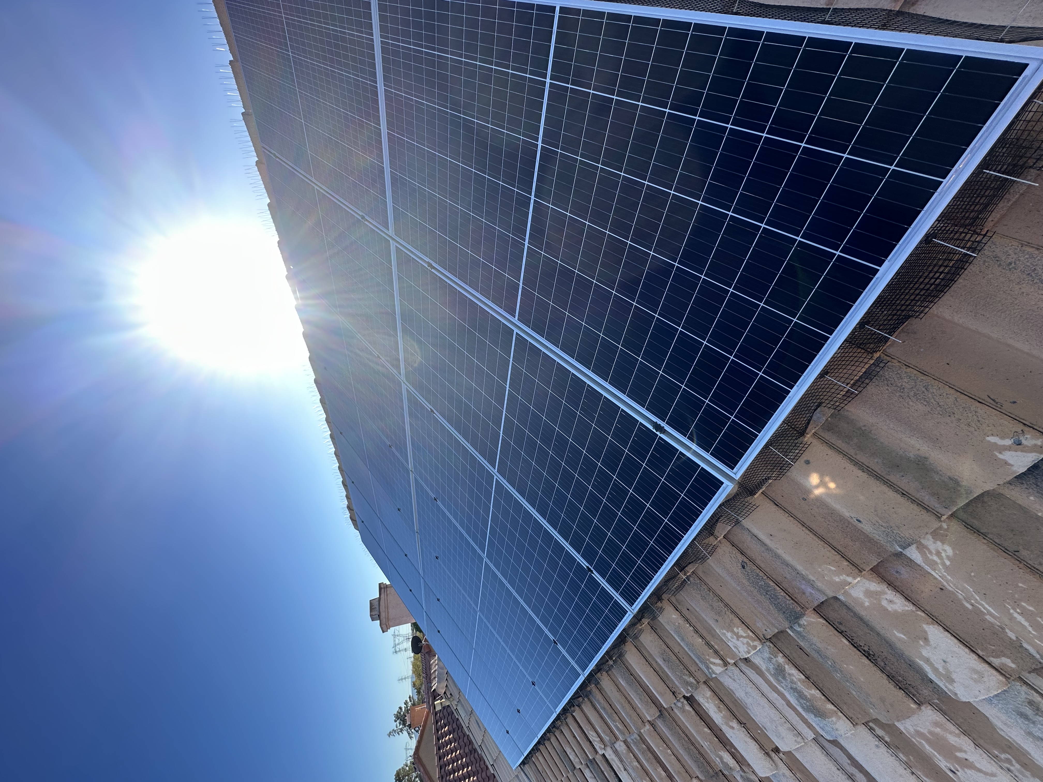 Pigeon Waste Removal And Solar Panel Protection Project in Victorville CA 92392