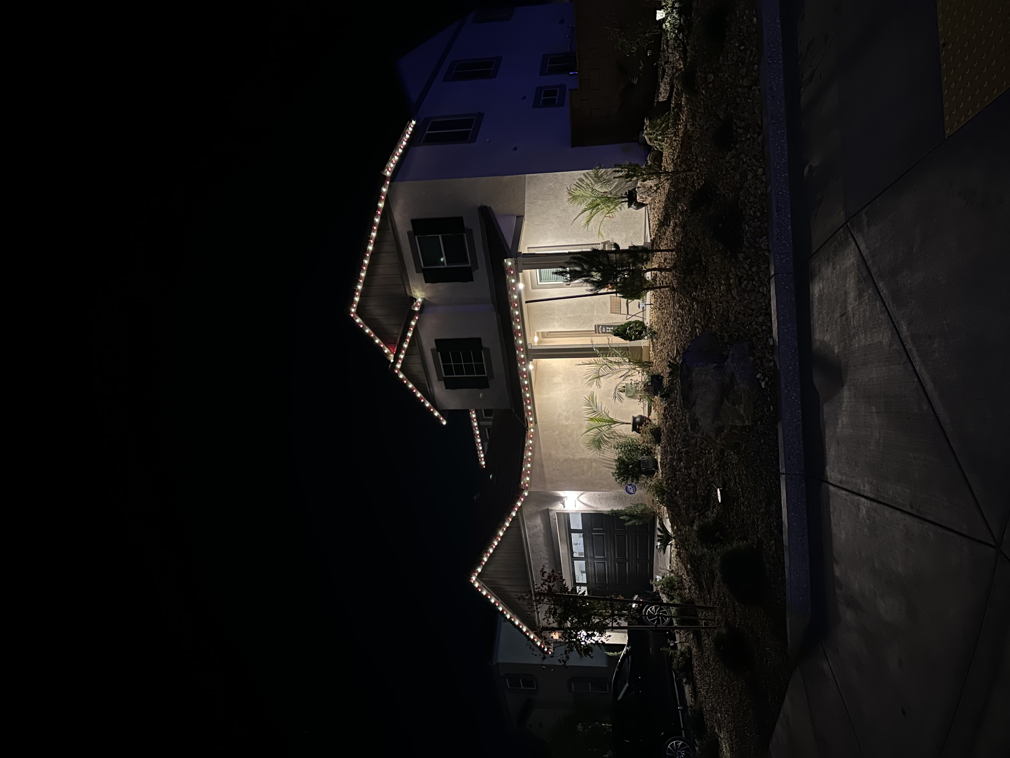 Holiday Light Installation Project in Victorville CA 92392